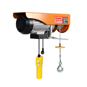 Vanbon PA400 PA800 1 ton 1.2 ton Small Wire Rope Mini Electric Hoist  electric winch electric hoist