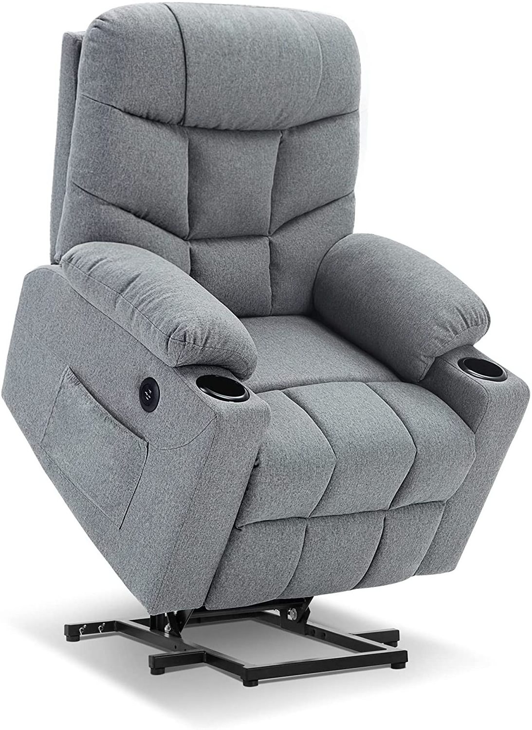 VANBOW Zero Gravity Electric Power Lift Recliner Chair Sofa for Elderly With Cup Holders