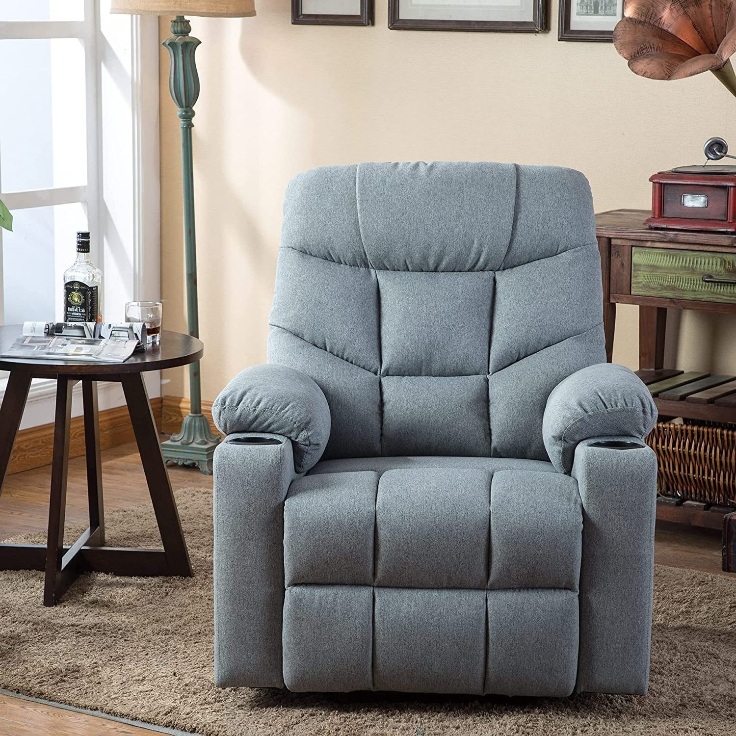 VANBOW Zero Gravity Electric Power Lift Recliner Chair Sofa for Elderly With Cup Holders