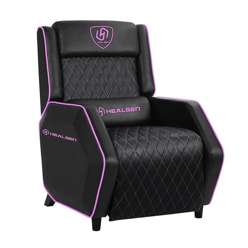 VANBOW HT-1016 Purple Custom PU Leather Extreme Gaming Sofa Chair USA