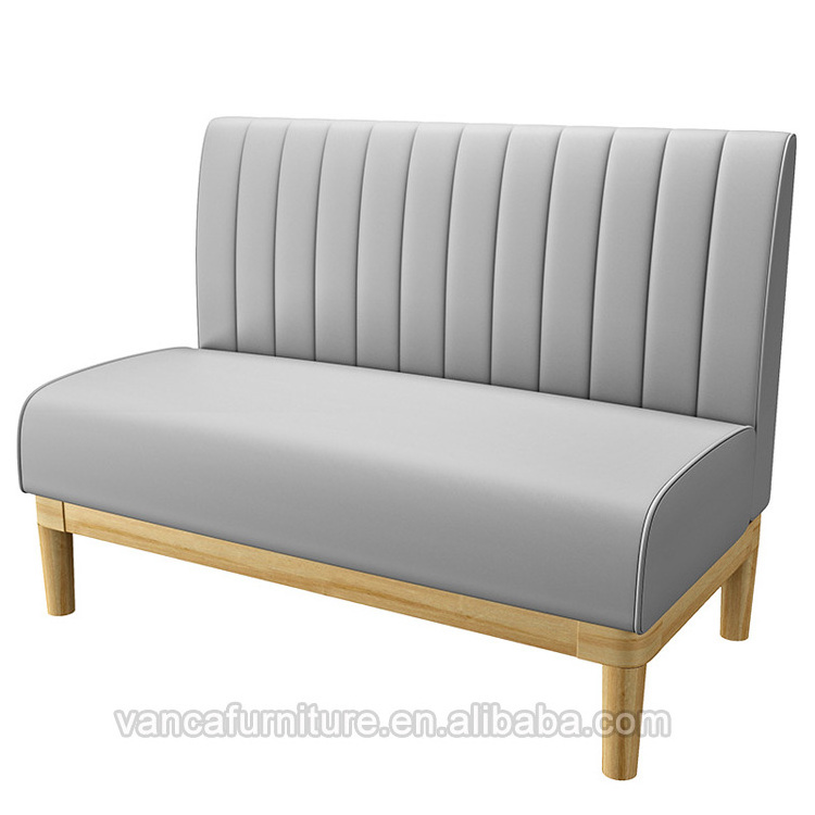 Restaurant and Cafe Shop Wooden Booth Sofa Bench seats