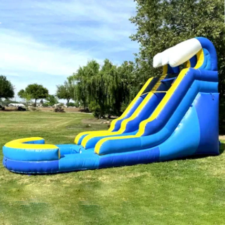 Kids Corkscrew Hot Sell Castle Ground Swimming Pool Outdoor 30 Foot Tall Inflatable Water Slide With