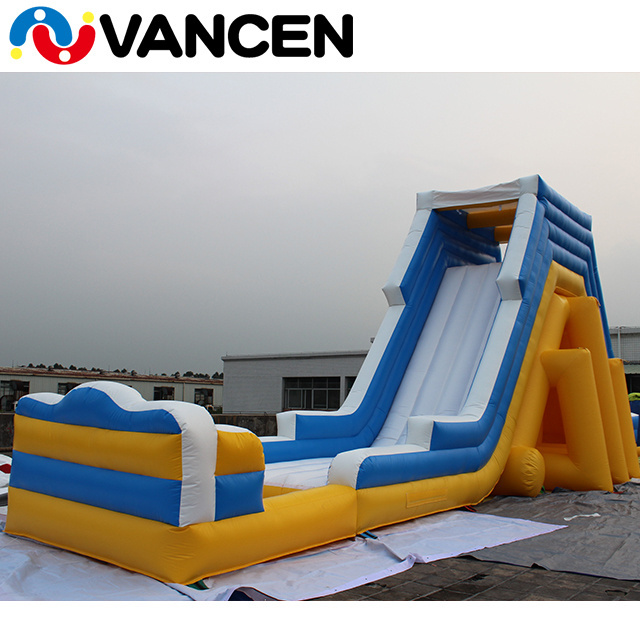 VANCEN 2017 CE certified customized popular alibaba new product inflatable blowup water slide for kids and adults outdoor game