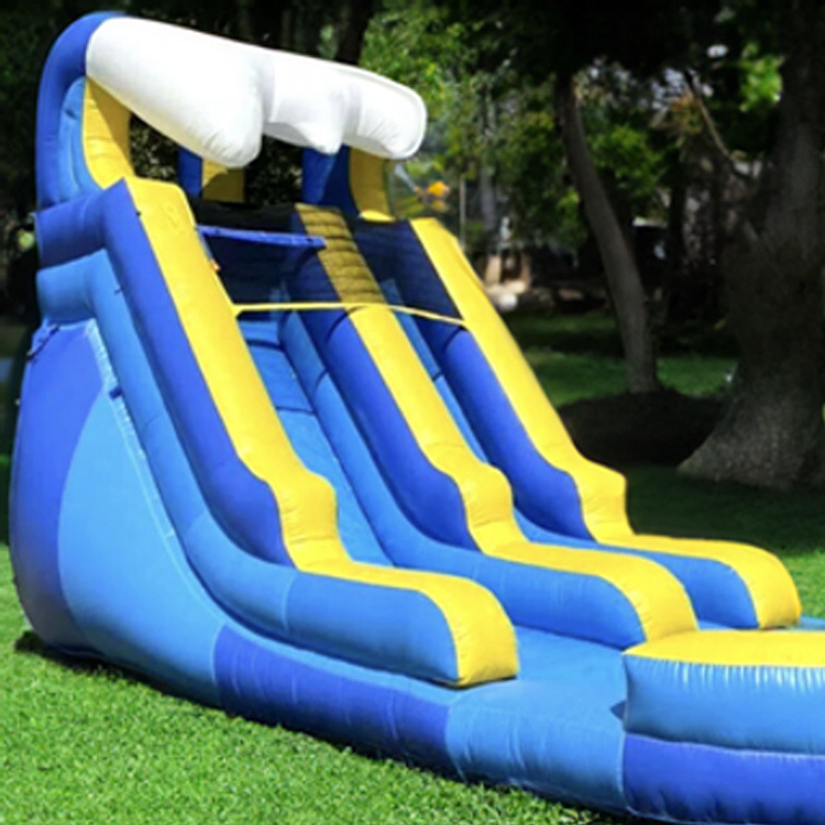 Kids Corkscrew Hot Sell Castle Ground Swimming Pool Outdoor 30 Foot Tall Inflatable Water Slide With