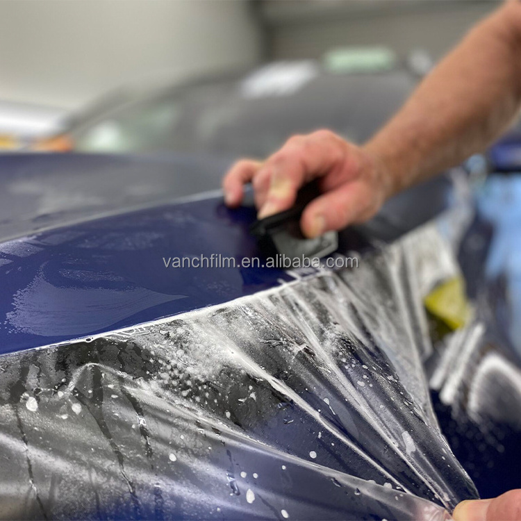 VANCHFILM Manufacturer Cheap Bubble Free Self Adhesive Anti Scratch Anti Yellow Transparent TPU PPF Car Paint Protection Film