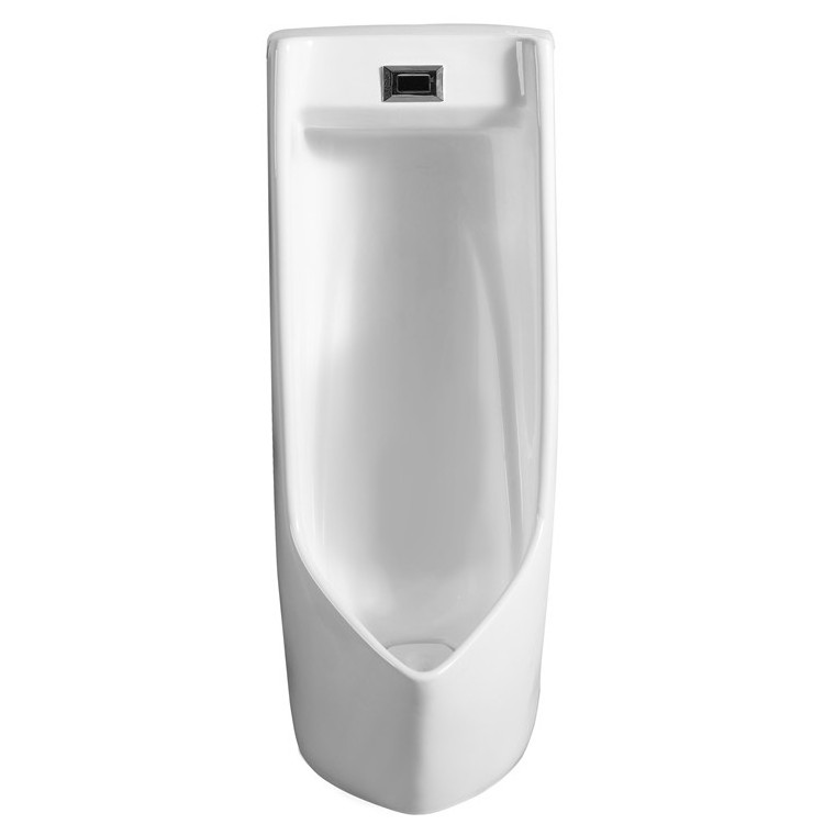 Modern sanitary ware porcelain floor man toilet washbrook ceramic standing urinals flush sensor back spud ceramic urinal