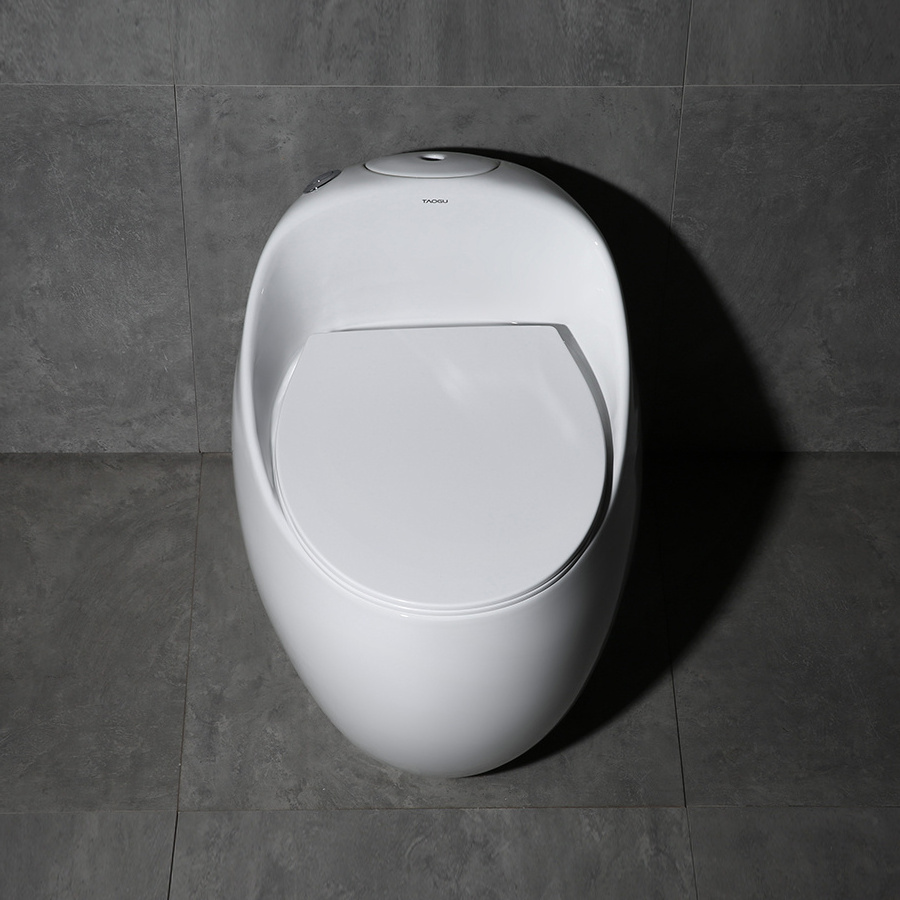 Modern Design Water Save Ceramic Round Egg-shape Wc Toilet One Piece Siphonic Closestool Ceramic Wc Toilet Bowl