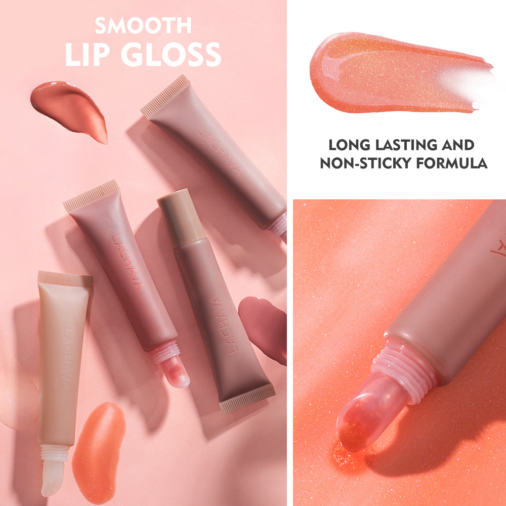 Private Label Shimmer Lipgloss Vegan Cruelty Free Liquid Lipstick Glossy Lip Gloss