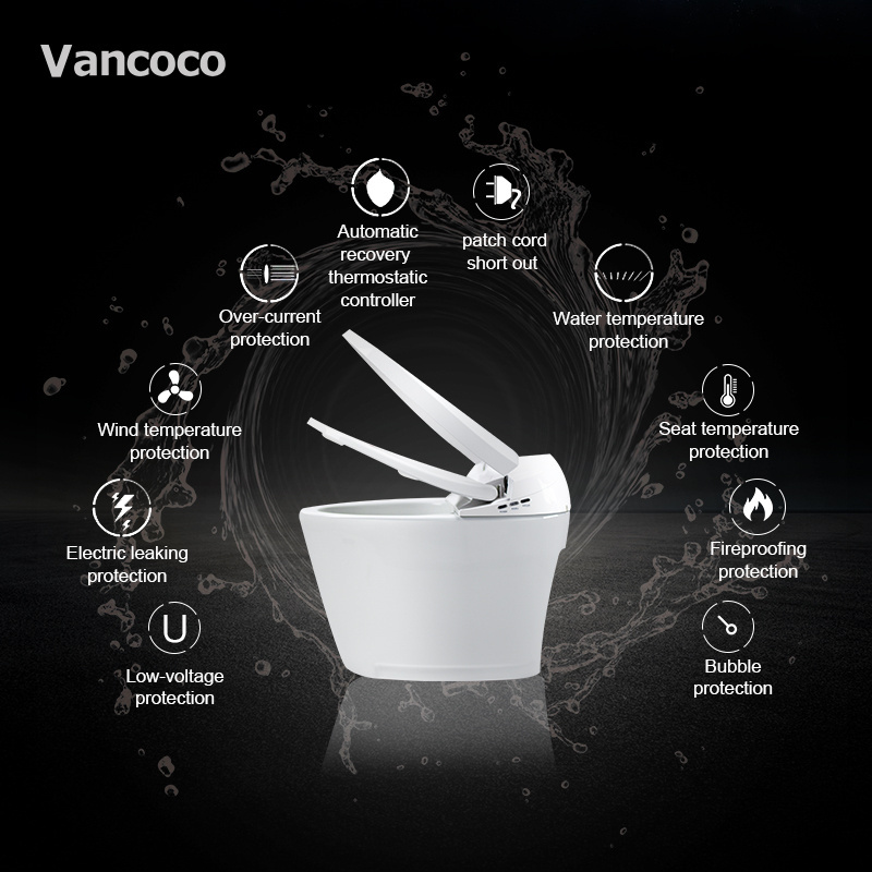 VCC53 VANCOCO53  Automatic Sensor Flush Bathroom Intelligent Smart Electric Sanitary Ware Toilet