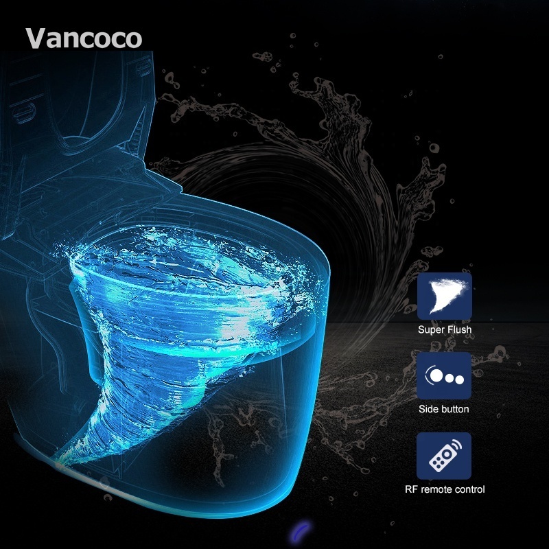 VCC53 VANCOCO53  Automatic Sensor Flush Bathroom Intelligent Smart Electric Sanitary Ware Toilet