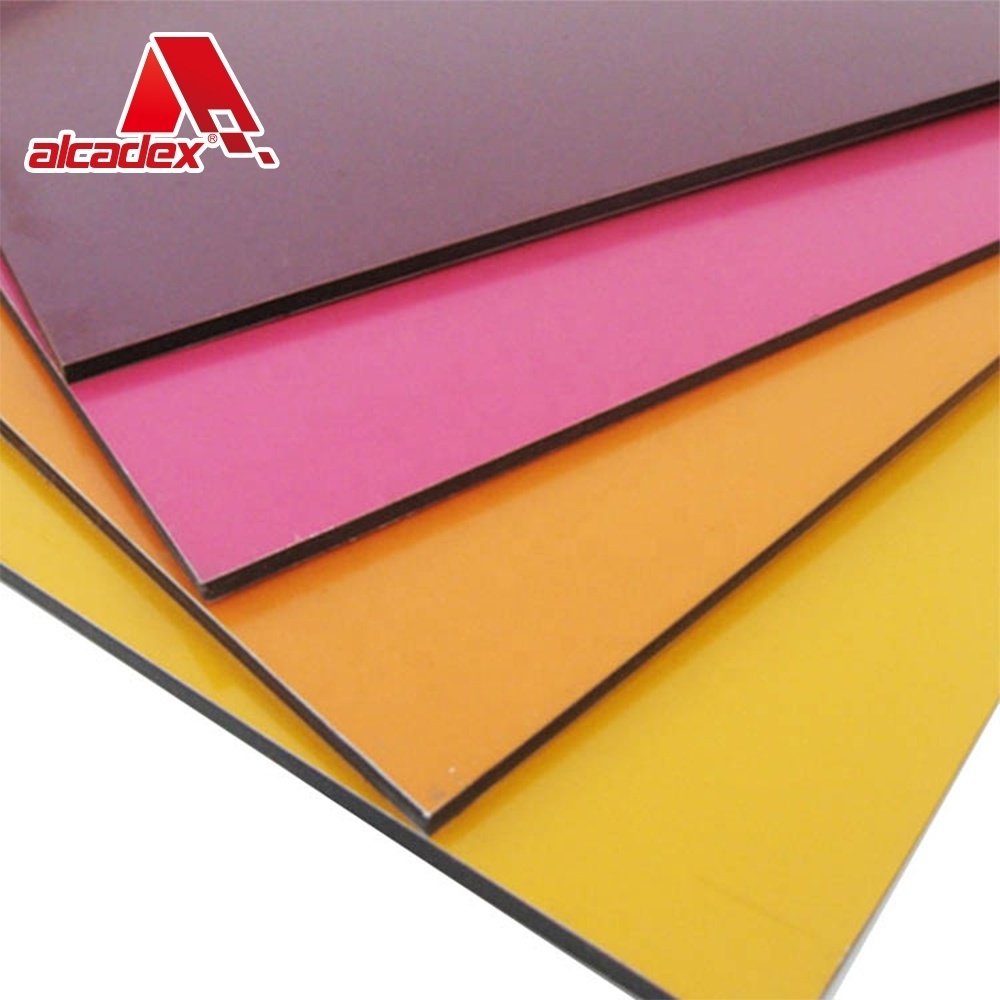 Aluminum plastic composite panels double face polyurethane sandwich panel interior and exterior wall cladding decoration facades