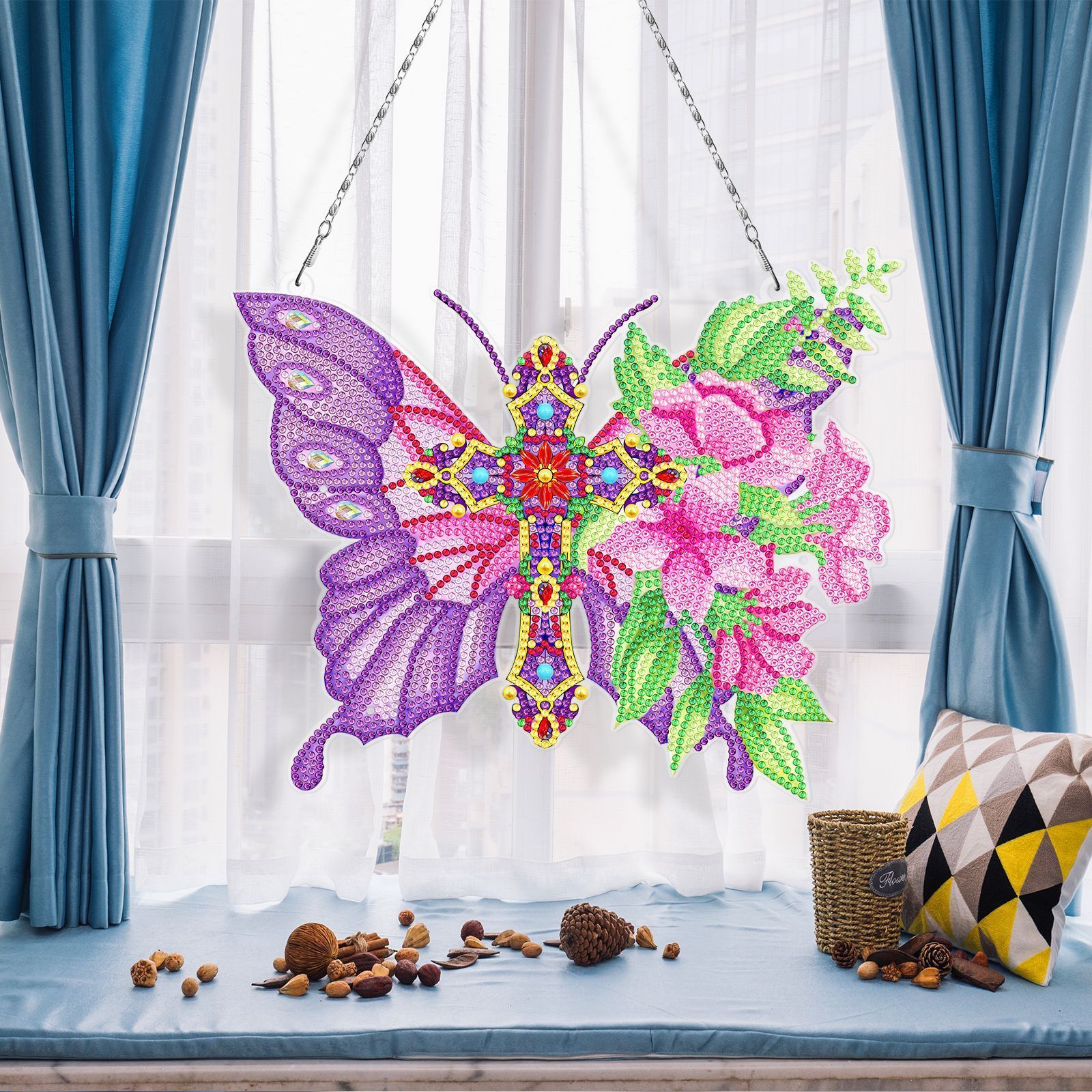 2023 New Arrival Creative hanging butterfly for wedding ceiling diy wall hanging