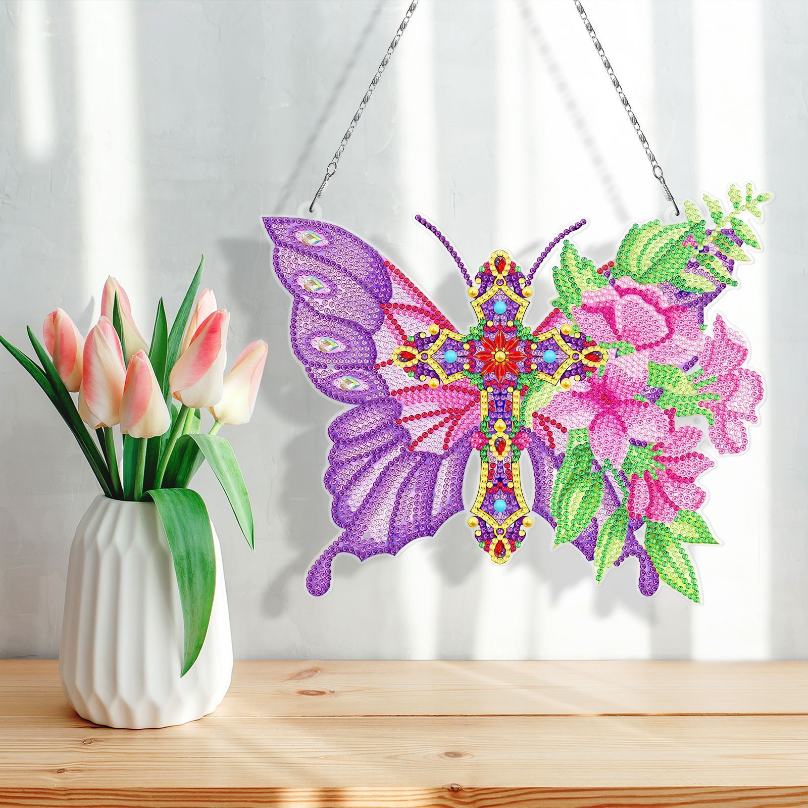 2023 New Arrival Creative hanging butterfly for wedding ceiling diy wall hanging