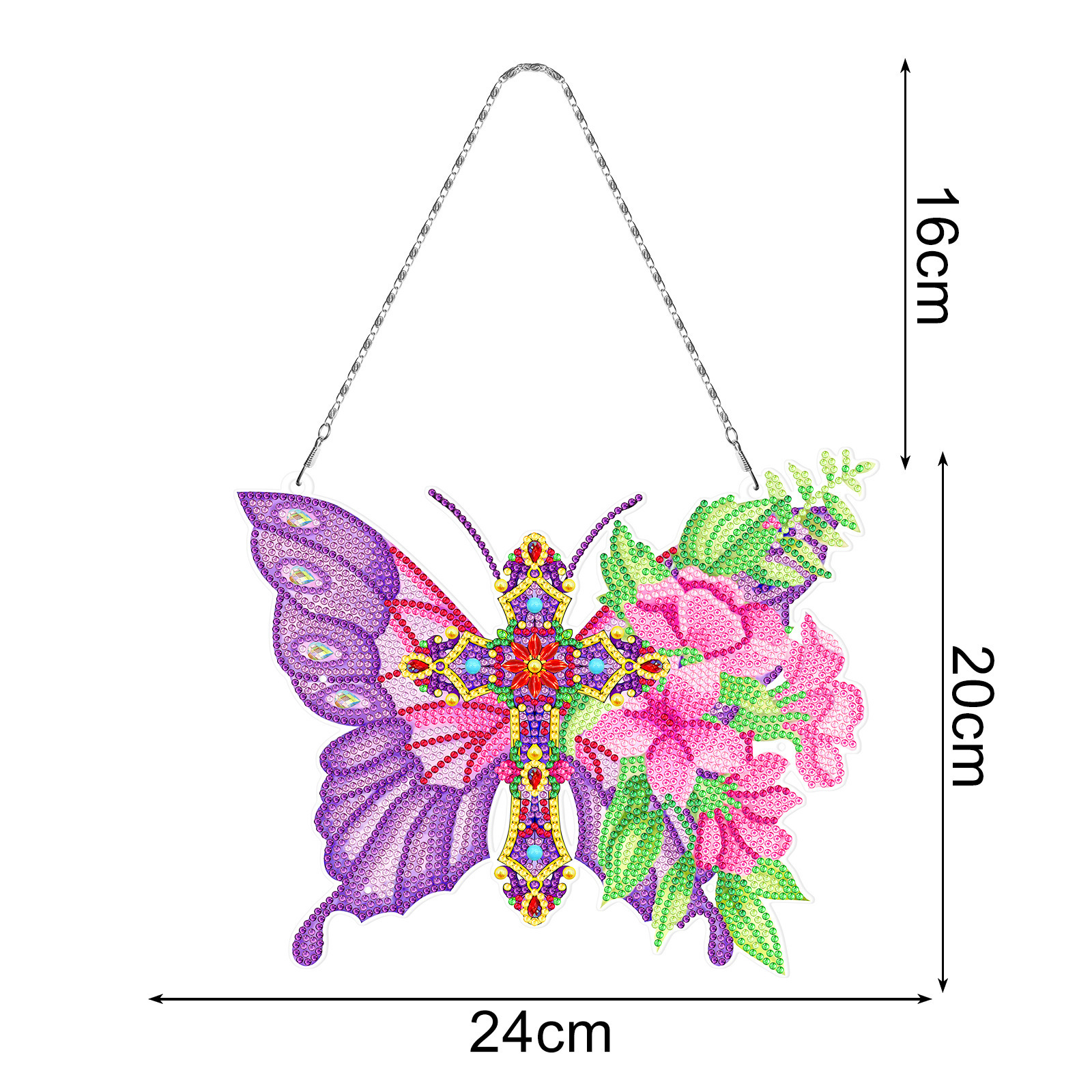 2023 New Arrival Creative hanging butterfly for wedding ceiling diy wall hanging