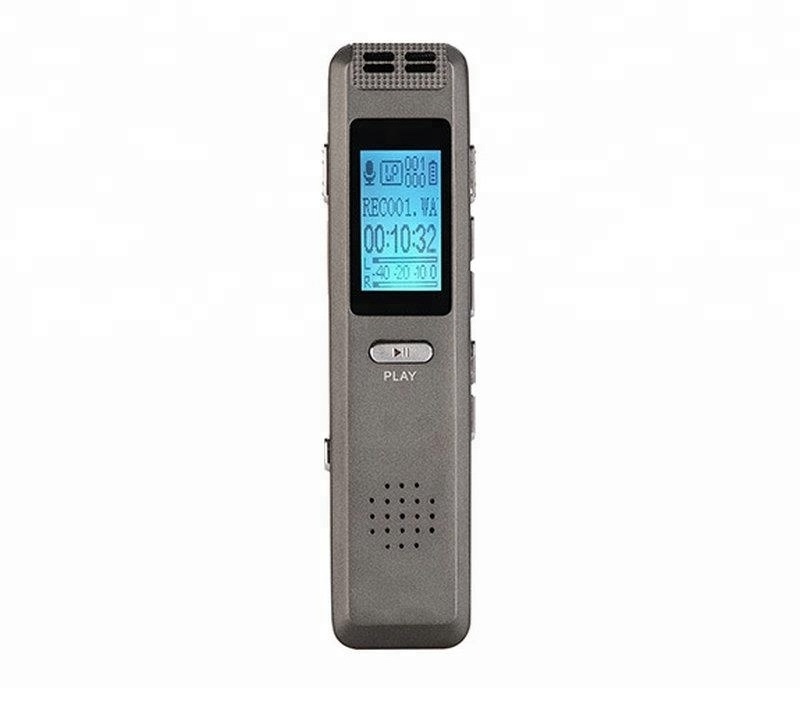 V22 Professional Lossless Music Sound Control Recording Long Battery Life 8GB Mini Digital Voice Recorder