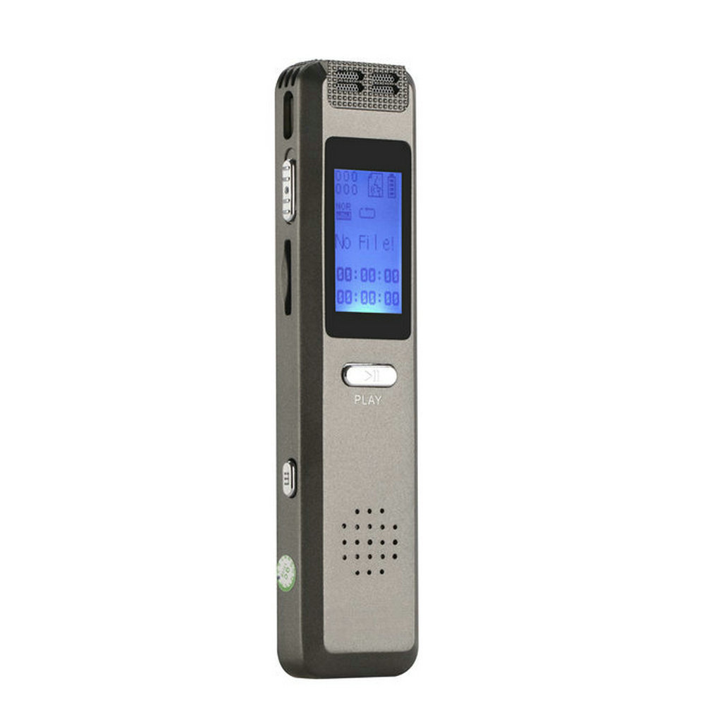 Password Protection 8GB HD Lossless Music Voice Recording Long Battery Life  Digital Voice Activated Recorder V22