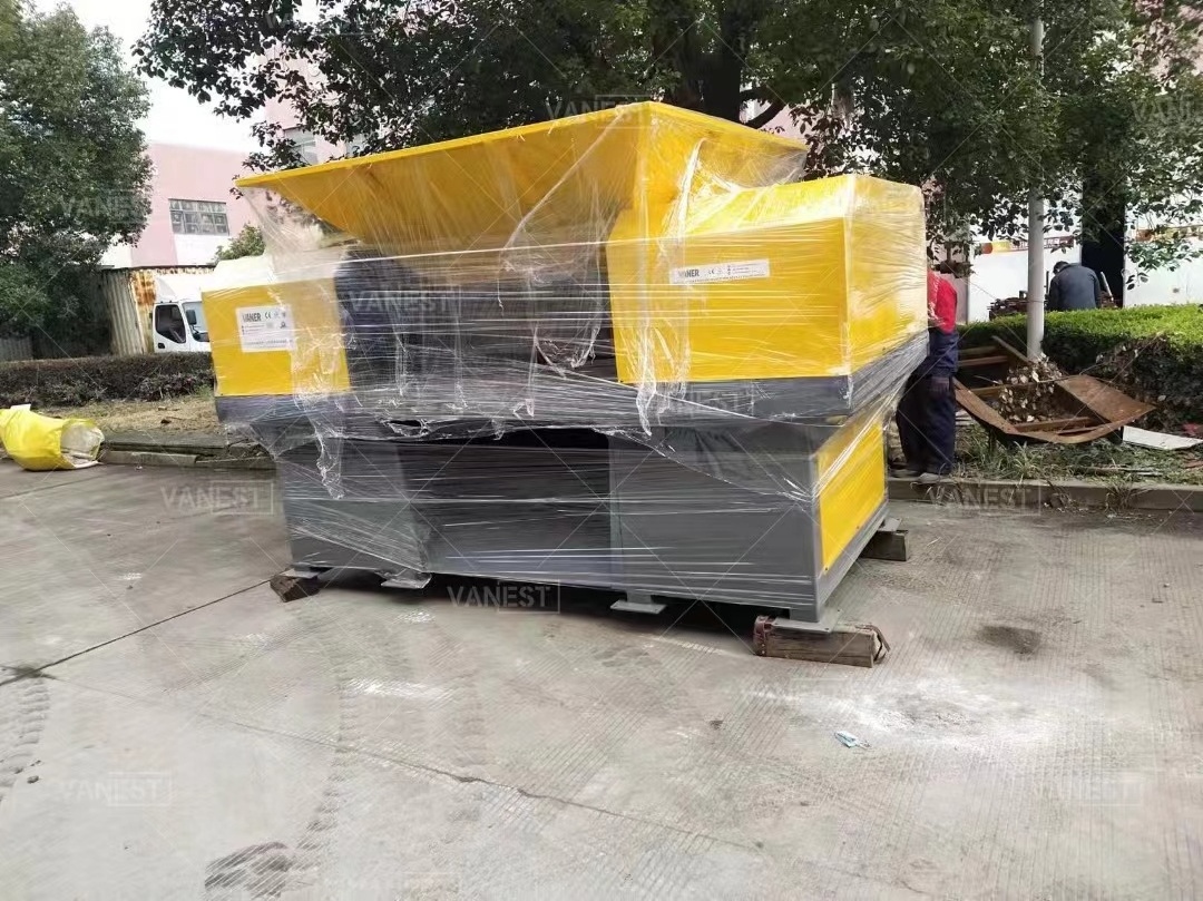 VANEST Waste Wood Shredder Machine Plastic Shredder Machine Scrap Metal Shredder For Sale portable metal scrap shredding price