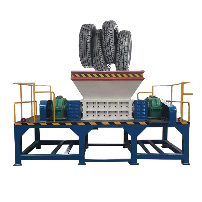 VANEST Waste Tire Shredder / Rubber Crusher / Old Tire Shredder Machine