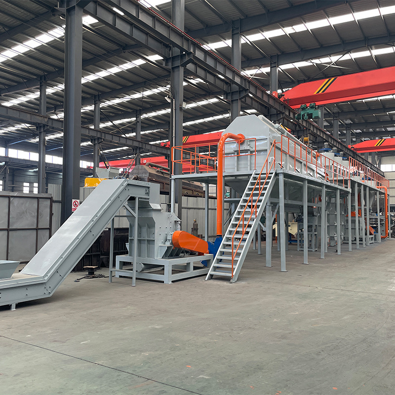 VANEST Lithium Ion Battery Recycling Line Mobile Phone Car Lithium Ion Battery Shredding Plant Recycling Machine