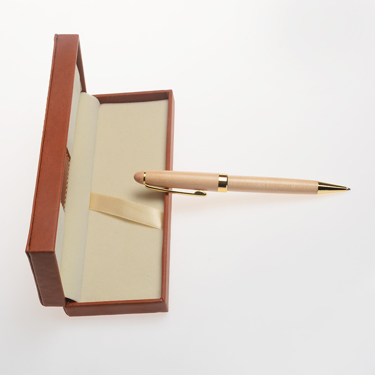 China Factory ECO Material Promotional Logo Wood Turning Pen Kit