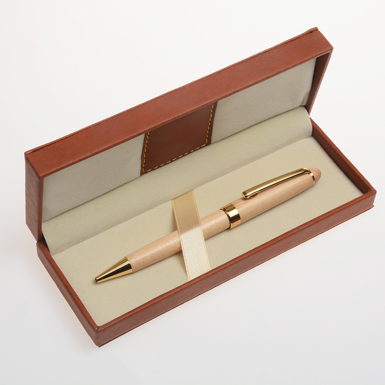 China Factory ECO Material Promotional Logo Wood Turning Pen Kit