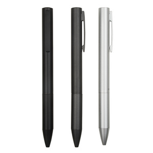 Promotion Logo Metal Pen Custom Luxury Metal Ballpen,Twist Ball Point Pen Black Metal with Box