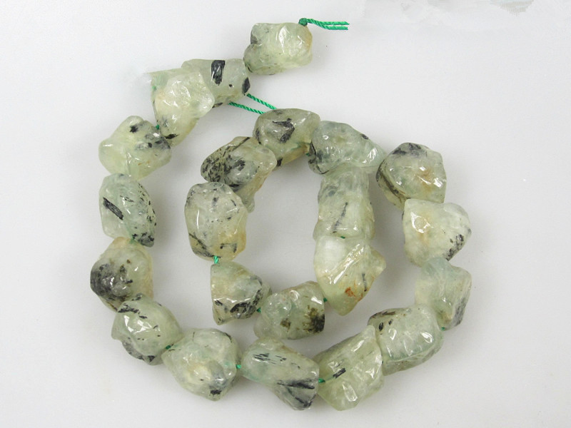 wholesale Natural Green Garnet polished rough nuggets gemstone for sale