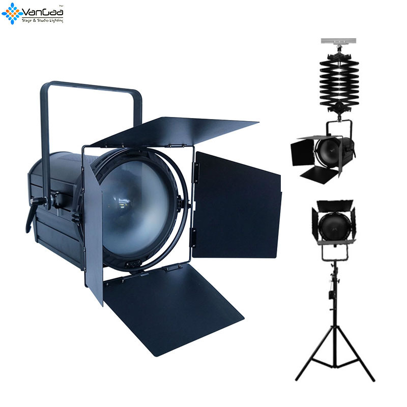 VanGaa 500watt TV Studio Equipment Broadcast Overhead Video Led Fresnel Light