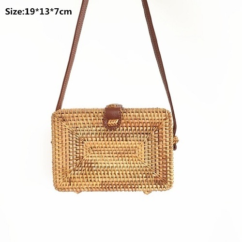 Vietnam Wholesale Beatiful Handwoven Straw Rattan Shoulder Bag Women Bags For Girls Women With Reasonable Price