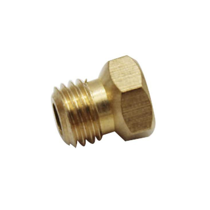 Good Price Stove Burners Parts Brass Jet Nozzles Tip Lpg Propane Fuel Injectors Gas Burner Nozzle