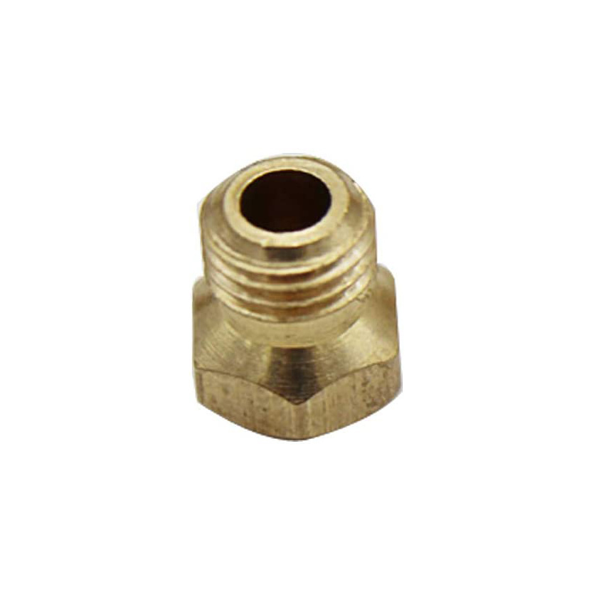 Good Price Stove Burners Parts Brass Jet Nozzles Tip Lpg Propane Fuel Injectors Gas Burner Nozzle