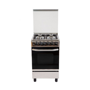 Restaurant equipment free standing cooker gas range gas stove with electric oven