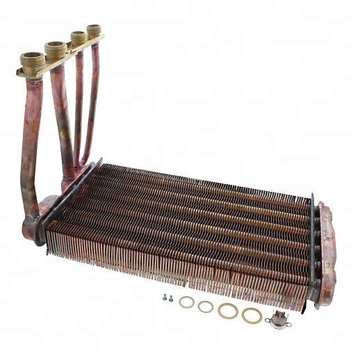 24 Kw Gas Boiler Parts Four Tube Heat Exchanger