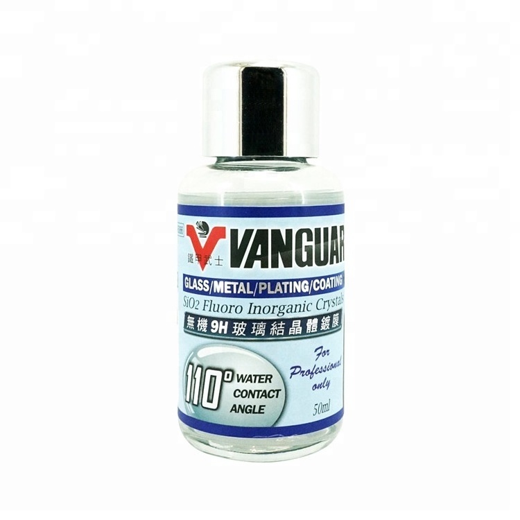 9H Nano Ceramic SiO2 Pro Crystal Coating Liquid Application for Car Class Metal & Plating Painting Protection