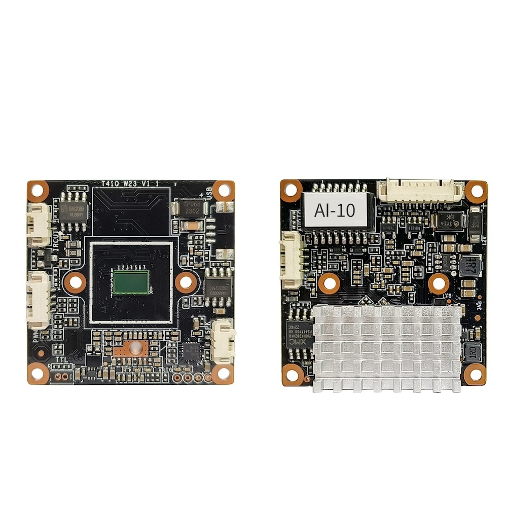 Ingenic T41LQ T41NQ sensor 4MP 6MP 8MP IP camera board module fixed lens AI IP camera module support I/O board and 4G module