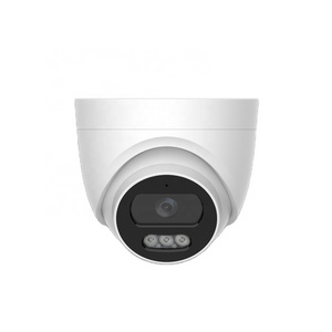 Cheap 1080P 2MP 30FPS built-in microphone DWDR intrusion detection PoE turret IP camera