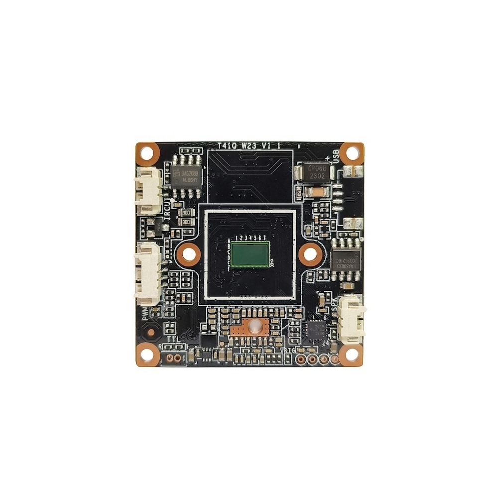 Ingenic T41LQ T41NQ sensor 4MP 6MP 8MP IP camera board module fixed lens AI IP camera module support I/O board and 4G module