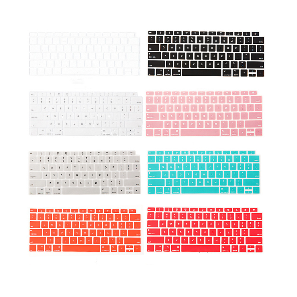 Silicone Keyboard Covers for Laptop Pro A2337 EU US Version English Spanish Arabic Keyboard Protector Cover