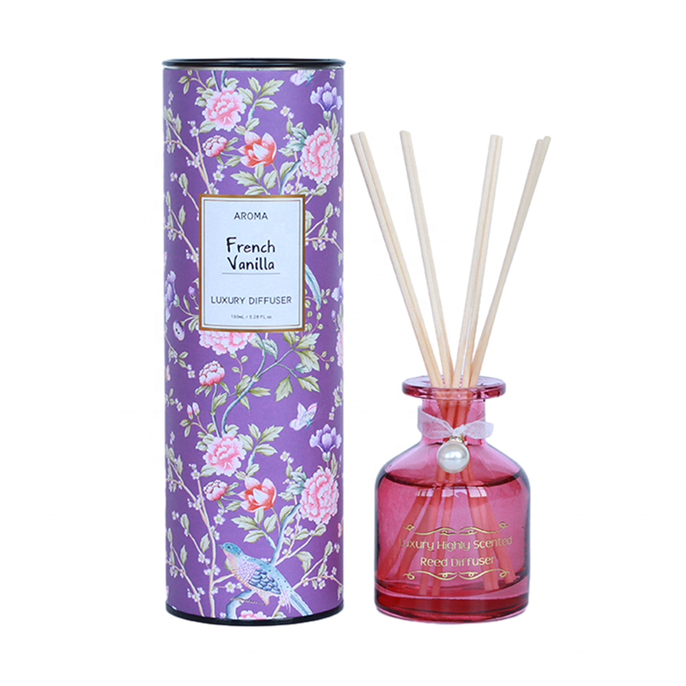 Luxury White Musk No Man'S Land Rose Air Freshener Perfume Rattan Stick Glass Bottle Reed Diffuser