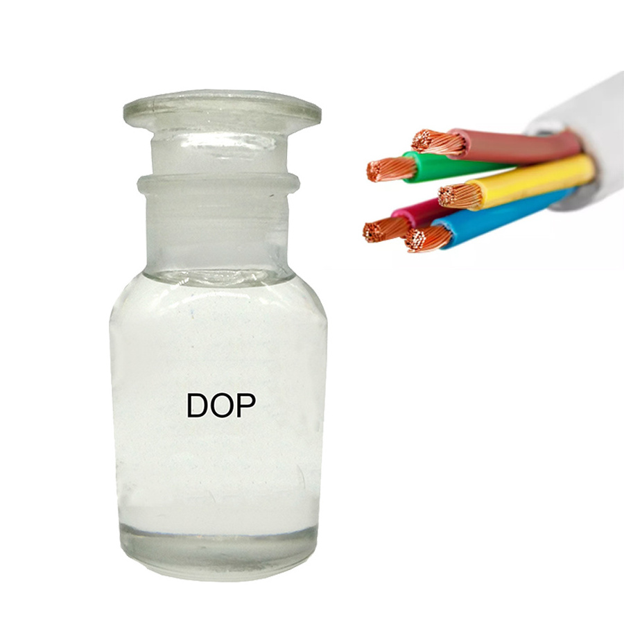 Transparent oily liquid Dioctyl phthalate dop for pvc soft product