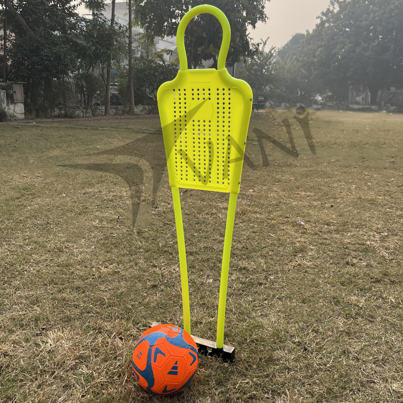 New Sports High Quality Soccer Training PVC soccer Mannequins 120cm Free kick wall with Metal Base