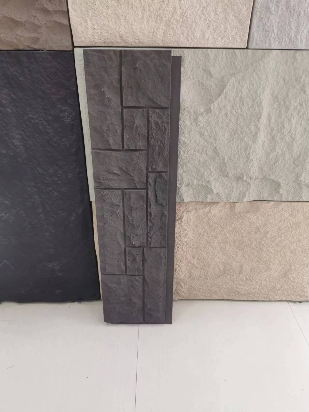 High-Density Polyurethane Faux Stone Panel Wall Covering Panels for Interior and Exterior Decoration