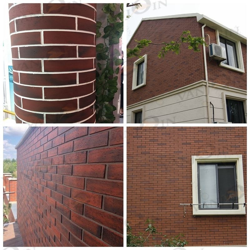 Ceramic wall tiles modern design cheap flexible bricks tile for house decorative exterior wall brick tiles