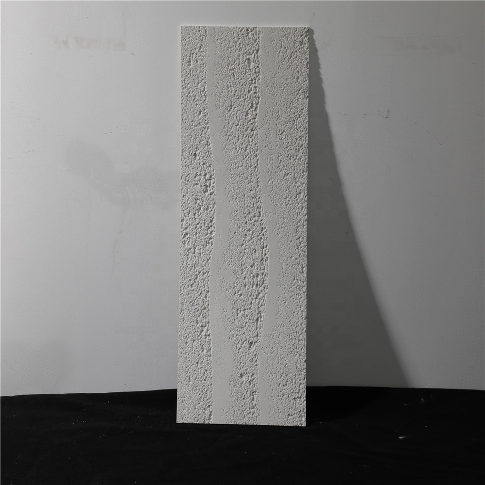 Wall Panel Flexible Rammed Earth Board Soft Stone Hot Wall Cladding 3D Panel White Color Modern Full Body Tiles Hotel Matte