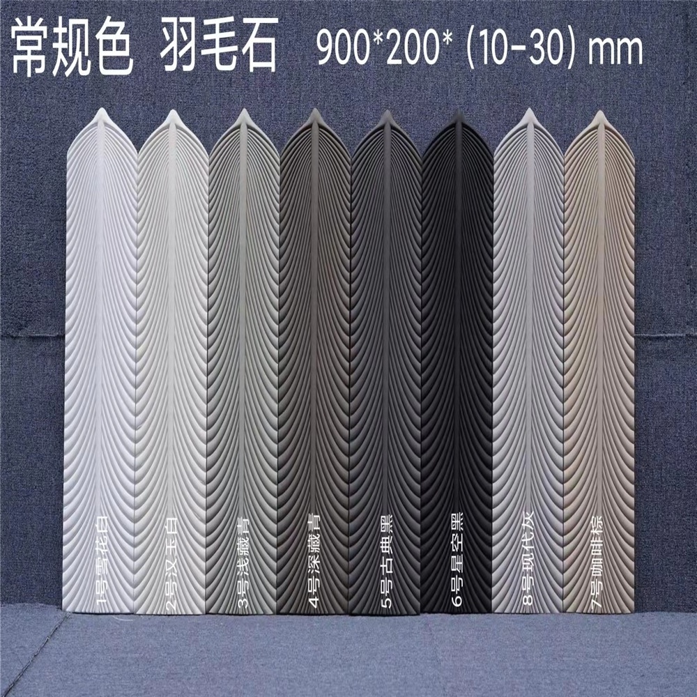 Vanjoin Waterproof Outdoor Wall Decorative Strong Polyurethane Stone Looking Panel