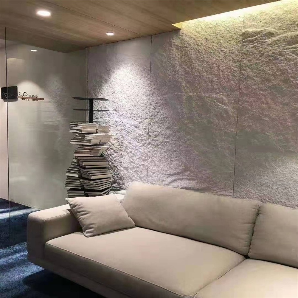 3D Wall Panels Faux Stone  for TV background wall paneling interior and exterior wall cladding board