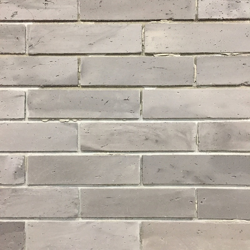 Refractory Brick Wallpaper Wall Panels 2cm Outdoor White Ceramic Subway Tile