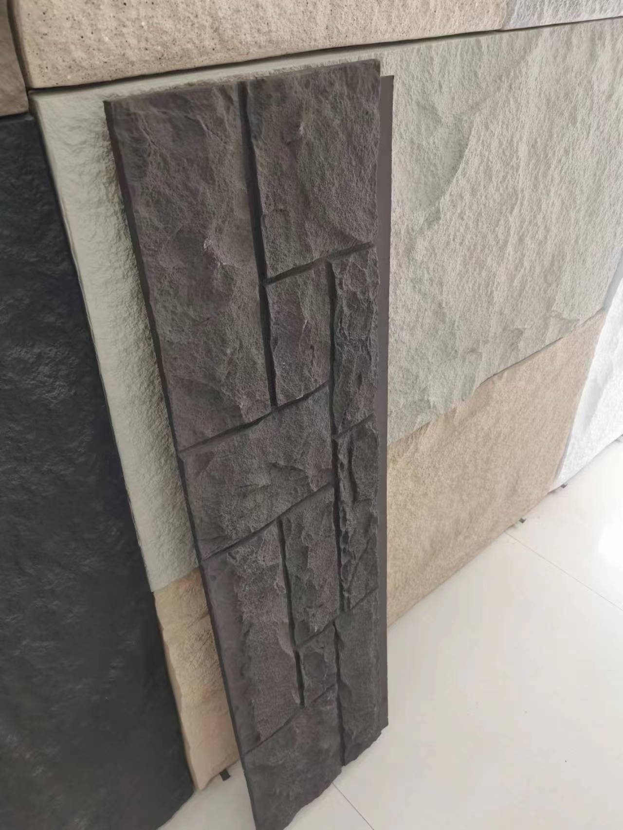 High-Density Polyurethane Faux Stone Panel Wall Covering Panels for Interior and Exterior Decoration