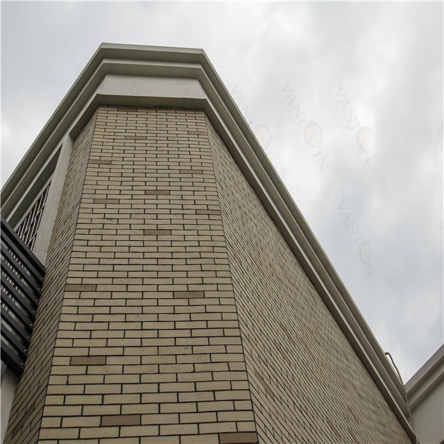 2.5mm wall cladding brick tiles no PVC eco-friendly fireproof exterior cladding villa brick tiles