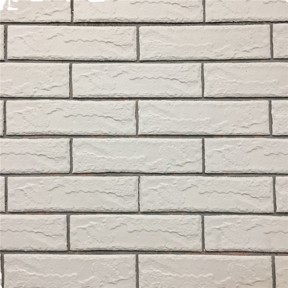 2.5mm wall cladding brick tiles no PVC eco-friendly fireproof exterior cladding villa brick tiles